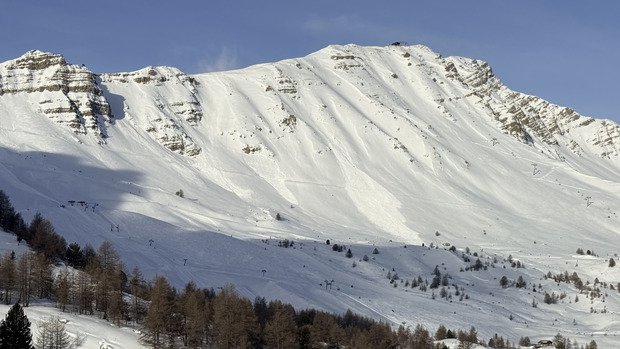 Super neige de piste Sur Risoul et Speed Master