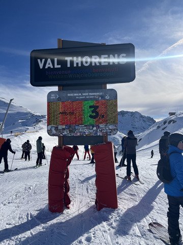 La neige &eacute;tait encore excellente et les pistes quasiment vides.