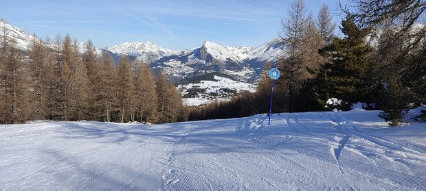 Tr&egrave;s bon ski ..et vent