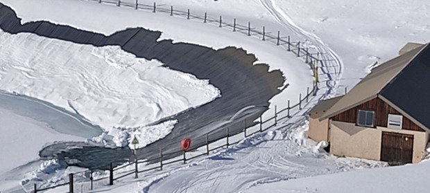 Tr&egrave;s bon ski ..et vent