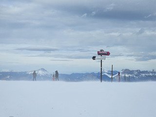 Chamrousse de haut en bas