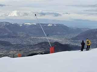 Chamrousse de haut en bas