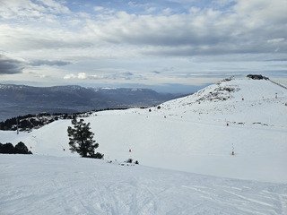 Chamrousse de haut en bas