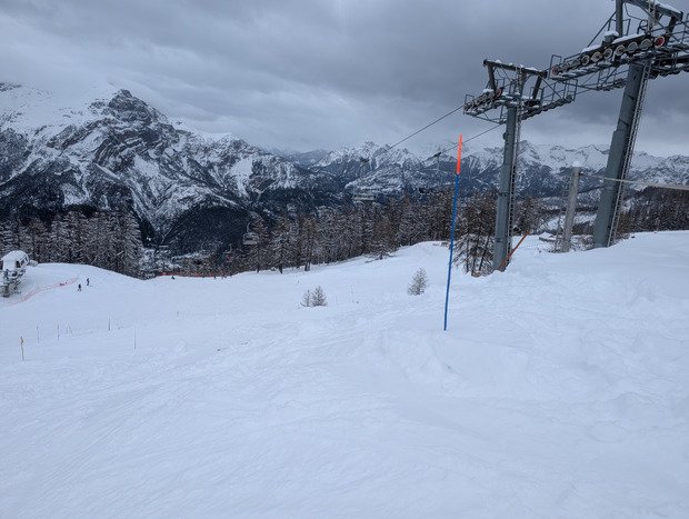 Blanc c'est blanc : tr&egrave;s bonne neige