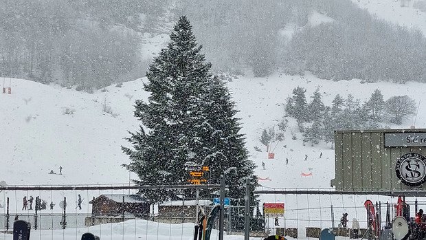 Et toujours de la neige fa&ccedil;on B&eacute;arnaise 😉