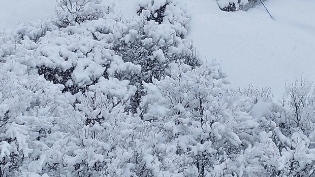 Et toujours de la neige fa&ccedil;on B&eacute;arnaise 😉