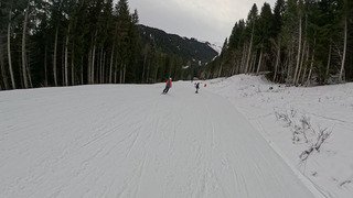 Pas de belles photos, mais de belles descentes