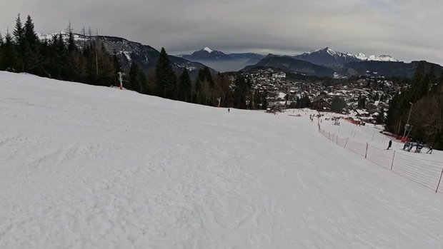 Pas de belles photos, mais de belles descentes