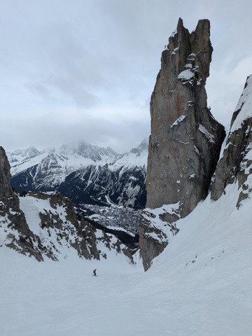 Couloir de l'ENSA et bricolage au Br&eacute;vent 