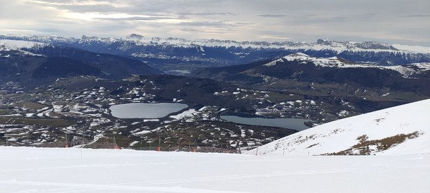 Multiples nuances de neige