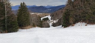 Multiples nuances de neige