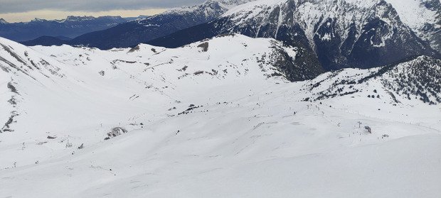 Multiples nuances de neige