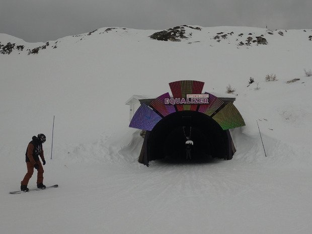 Jour blanc pour un glisse ... moyenne.