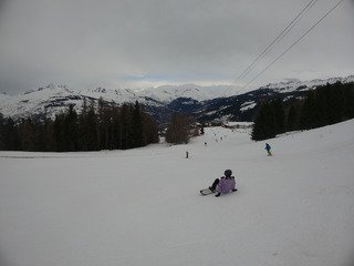 Jour blanc pour un glisse ... moyenne.