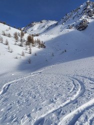 Superbe tra&ccedil;age dans le vallon de l'Aupillon🤩🤩