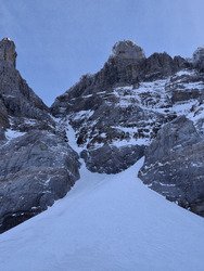 Dents du Midi : Dent Jaune Failed, rattrapage sur les doigts