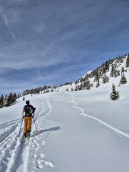 Bapt&ecirc;me Freeride sur les Aiguilettes des houches