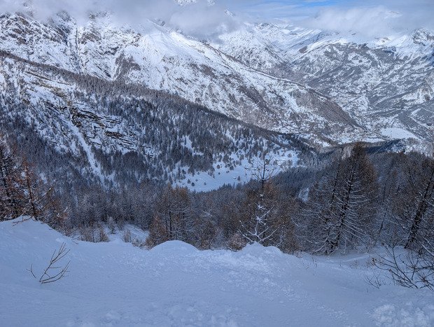 De la poudre, encore ! Du soleil et du froid. Magique.