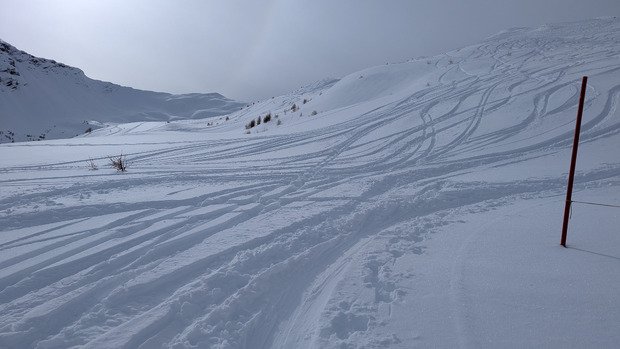 remise en forme a Crevoux, direction la Ratelle 