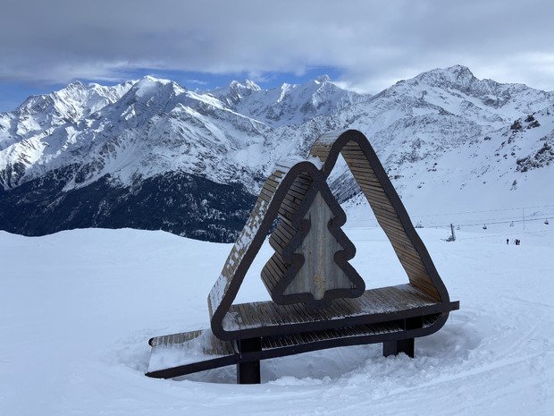 D&eacute;couverte des pistes avec mouvement de terrain 🥴🤭