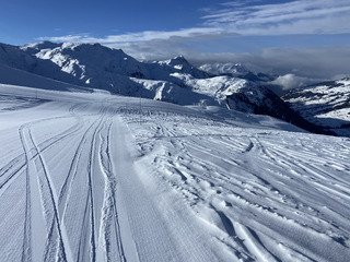 D&eacute;couverte des pistes avec mouvement de terrain 🥴🤭
