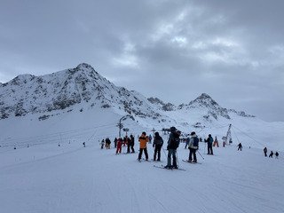 D&eacute;couverte des pistes avec mouvement de terrain 🥴🤭