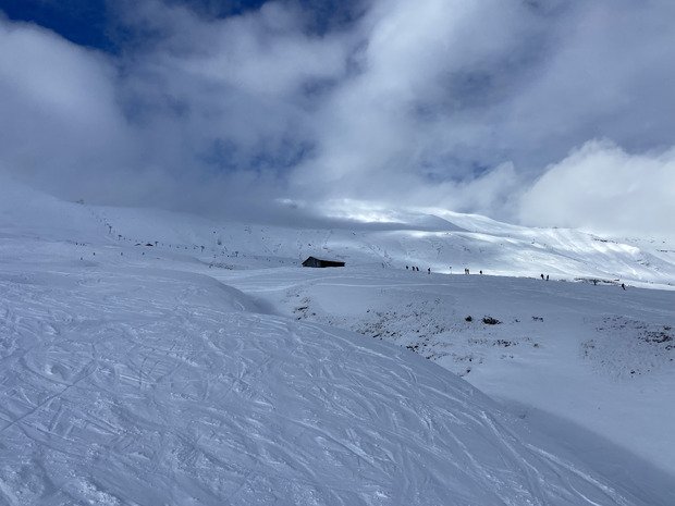 D&eacute;couverte des pistes avec mouvement de terrain 🥴🤭