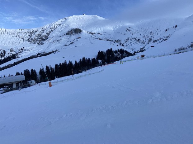 D&eacute;couverte des pistes avec mouvement de terrain 🥴🤭