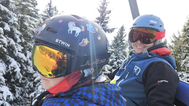 Mont&eacute;e tardive avec le petit