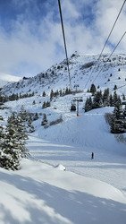 Mont&eacute;e tardive avec le petit