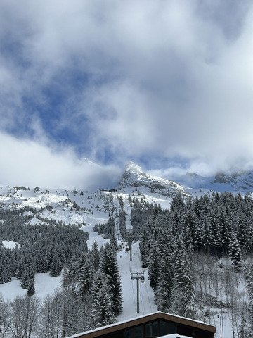 Retour poudreux &agrave; la Balme 