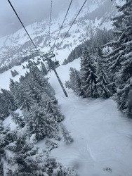 Retour poudreux &agrave; la Balme 