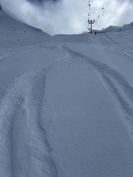 Retour poudreux &agrave; la Balme 