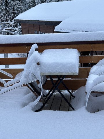 Retour poudreux &agrave; la Balme 