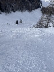 De la pente et des bosses. 