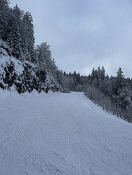 Froid et neige fra&icirc;che 