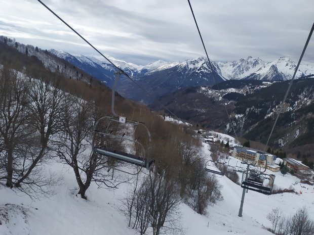 decouverte du grand domaine via skiogrande 