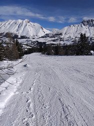 Sur les skis top....