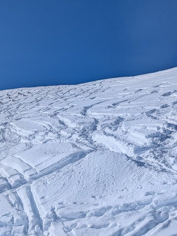 Grand soleil neige fra&icirc;che 