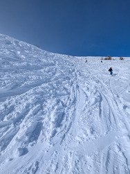 Grand soleil neige fra&icirc;che 