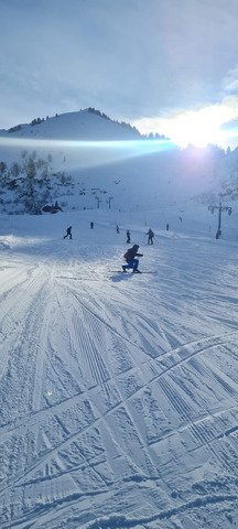 Journ&eacute;e d&eacute;couverte du t&eacute;l&eacute;mark avec une tr&egrave;s bonne neige 