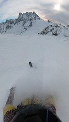 Aiguille du midi to Chamonix