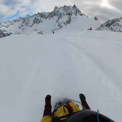 Aiguille du midi to Chamonix