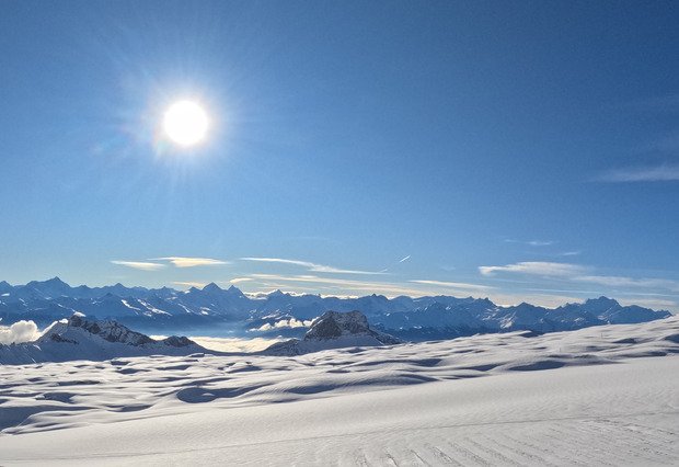 Journ&eacute;e freeride glacier 3000
