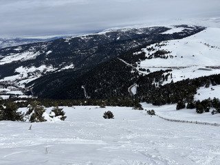 Soleil et neige fra&icirc;che &agrave; La Molina !