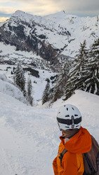 100% ouvert , et du bon ski 
