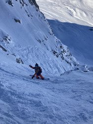 Couloir des pisteurs