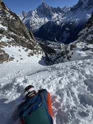 First run in chamonix 