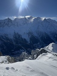 First run in chamonix 