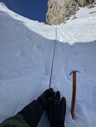 First run in chamonix 